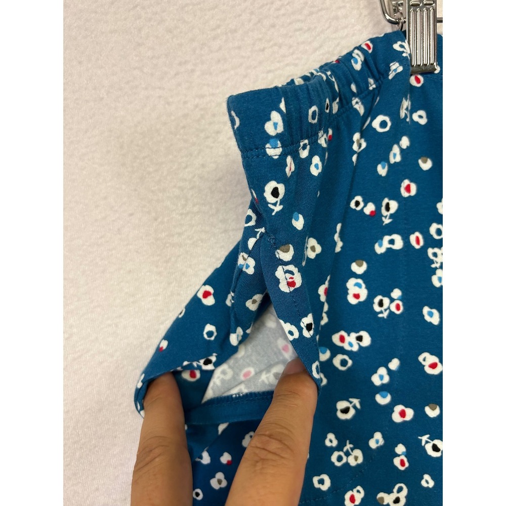 Floral Coziness Secret Treasures Womens 3X Blue Capri Pajama Set - Picture 10 of 13